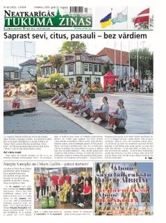Neatkarīgās Tukuma Ziņas 2024.08.27