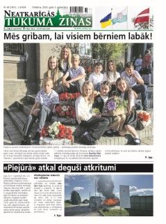 Neatkarīgās Tukuma Ziņas 2024.09.03