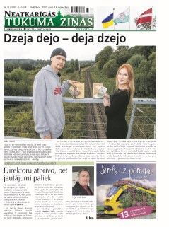Neatkarīgās Tukuma Ziņas 2024.09.13