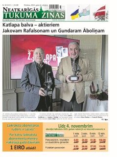 Neatkarīgās Tukuma Ziņas 2024.10.22