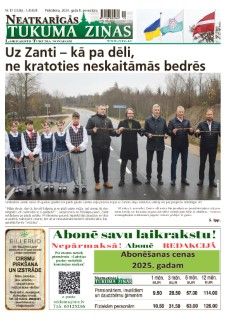Neatkarīgās Tukuma Ziņas 2024.11.08