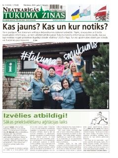 Neatkarīgās Tukuma Ziņas 2025.02.07
