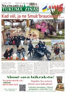 Neatkarīgās Tukuma Ziņas 2025.03.07