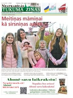 Neatkarīgās Tukuma Ziņas 2025.05.09