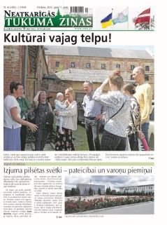 Neatkarīgās Tukuma Ziņas 2025.06.17
