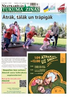 Neatkarīgās Tukuma Ziņas 2025.08.29