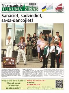 Neatkarīgās Tukuma Ziņas 2025.09.02