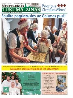 Neatkarīgās Tukuma Ziņas 2025.12.23