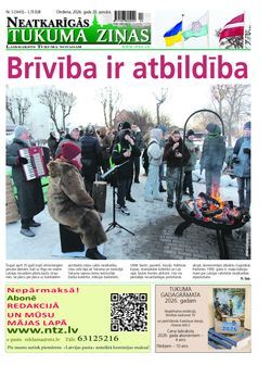 Neatkarīgās Tukuma Ziņas 2026.01.20