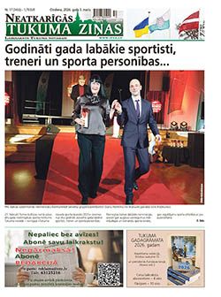 Neatkarīgās Tukuma Ziņas 2026.03.03