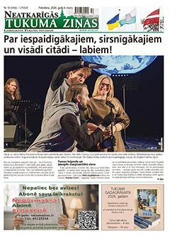 Neatkarīgās Tukuma Ziņas 2026.03.06