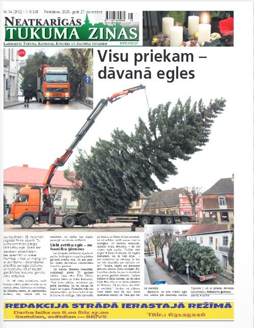 27. novembra laikraksta apskats