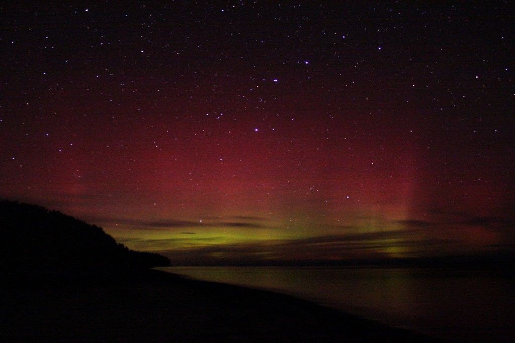 Ziemeļblāzma Ķesterciemā (13.11.2012.)