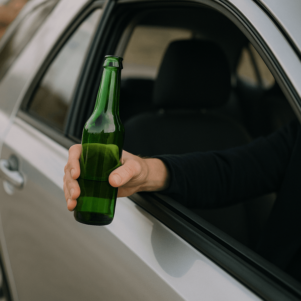 Vadītājs reibumā izraisa avāriju 