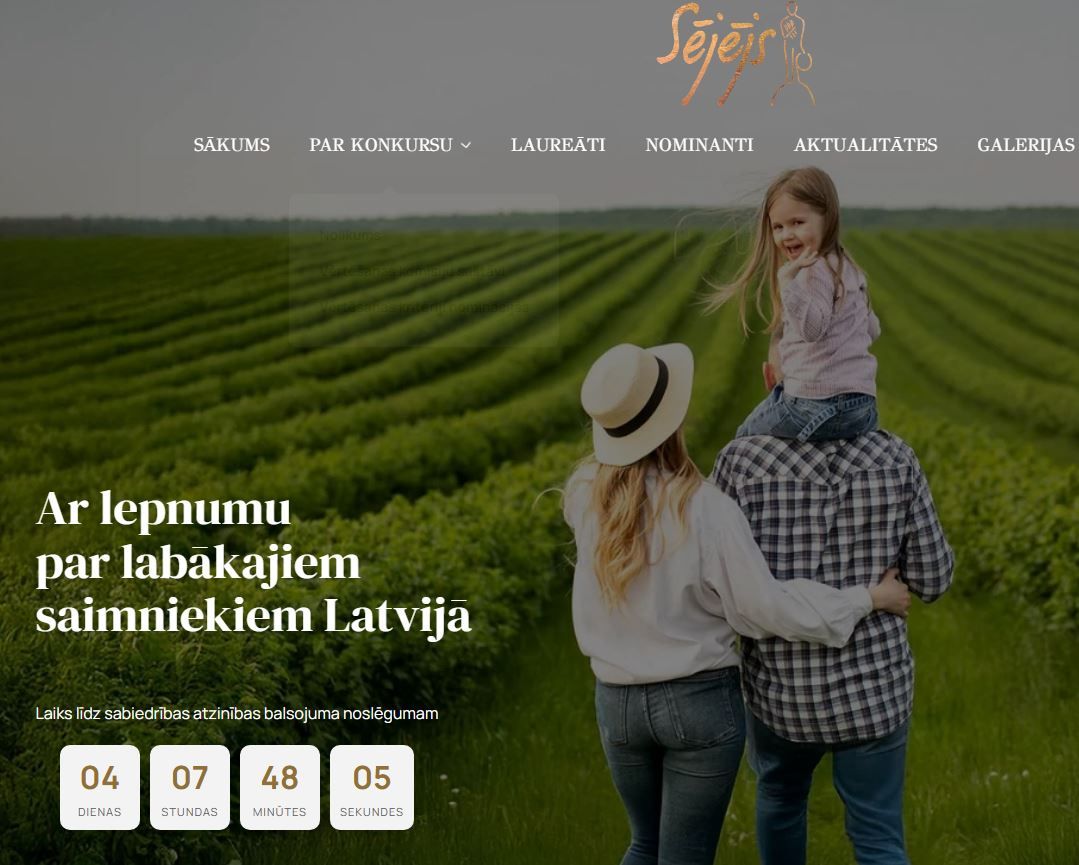 Vēl var paspēt nobalsot par novadniekiem – konkursa «Sējējs» nominantiem