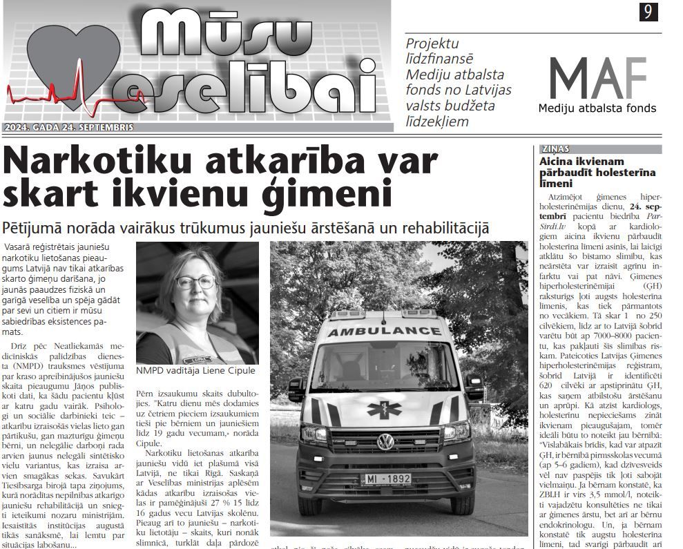 Lai cilvēkam palīdzētu, visiem jāsadarbojas!