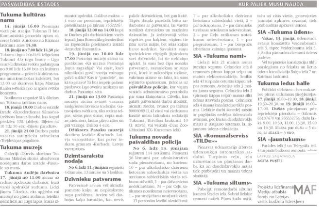 Par to, ko varēja izdarīt labāk