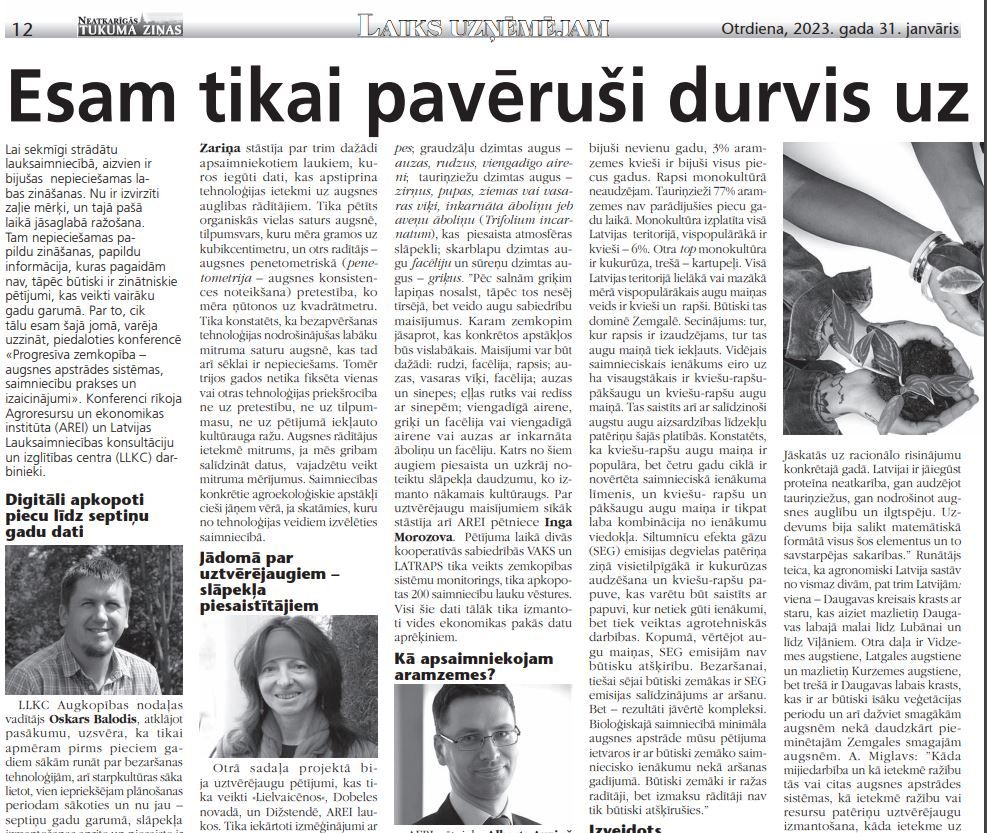 Esam tikai pavēruši durvis uz nezināmo...