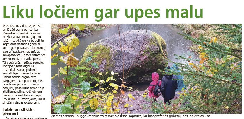 Līku ločiem gar upes malu