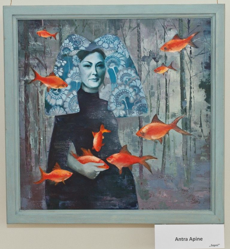 Slampē atklāta studijas «Krāsmute» izstāde