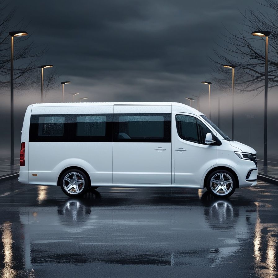 Atbrīvo zem mikroautobusa iespiestu cilvēku