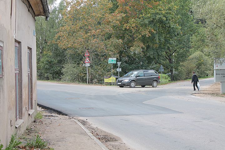 Stacijas iela – tagad bez ietves