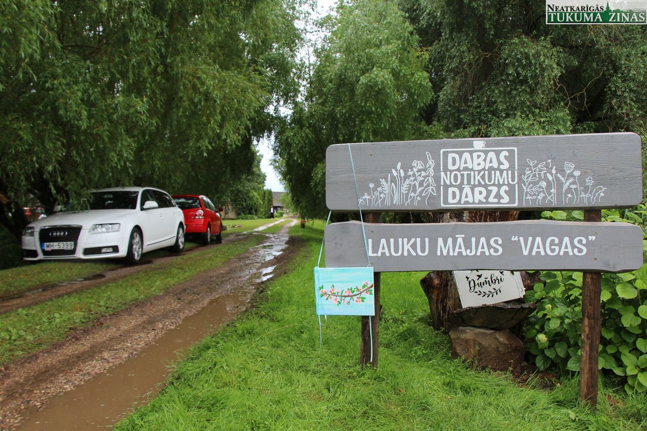 Rast mieru dvēselei «Dabas notikumu dārzā»