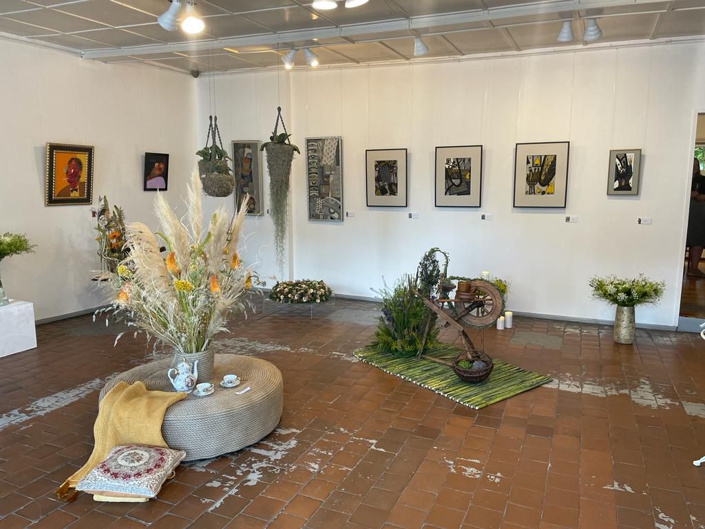 Galerijā 'Durvis' atvērta floristikas darbnīca/foto un video/