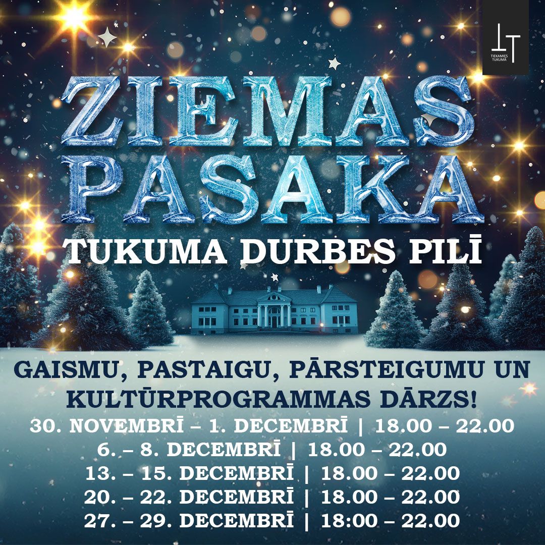 Aicina uz «Ziemas pasaku» Durbes pilī