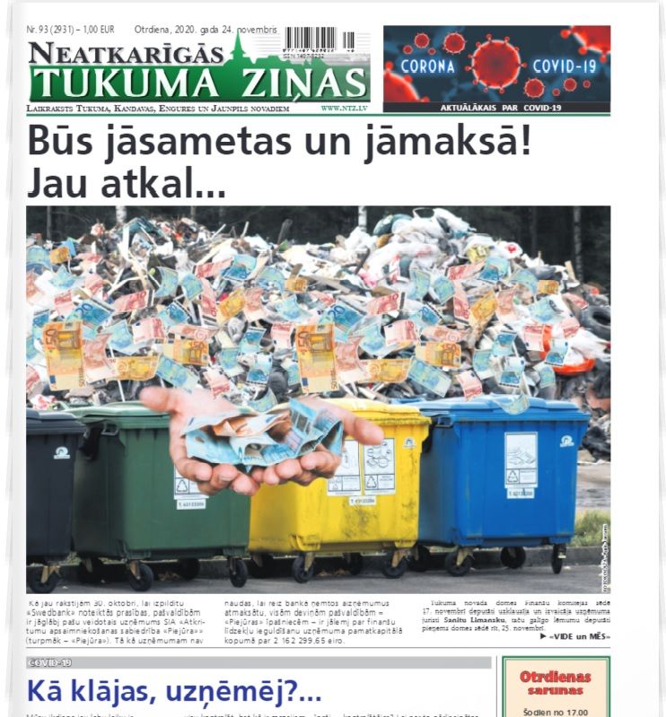 Lasiet 24. novembra laikrakstā!/VIDEO/
