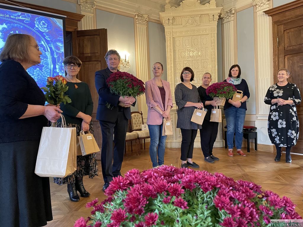 Izstādes atklāšana Durbes pilī