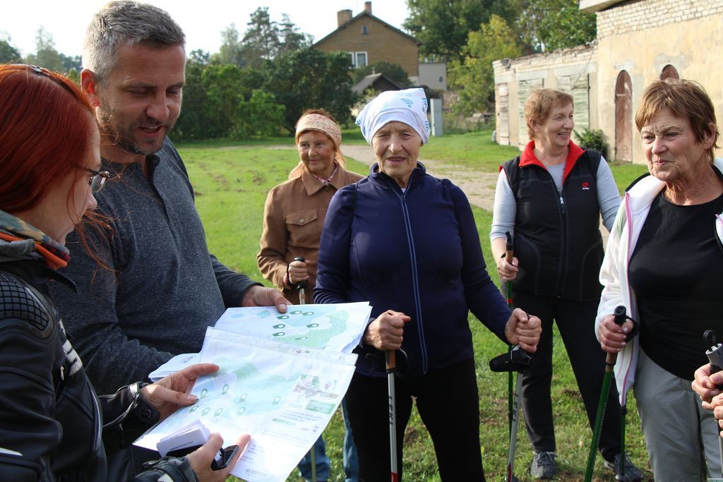 Sporta nedēļas pārgājiens Jaunpilī
