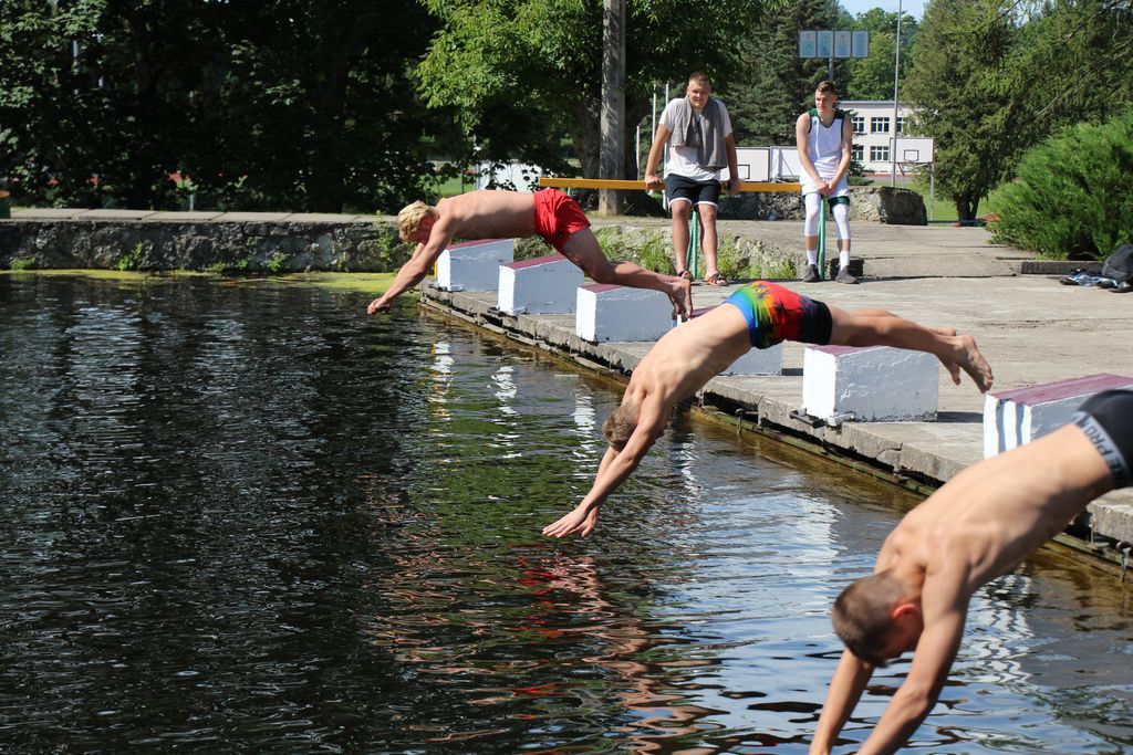 Sporta svētkos Kandavā