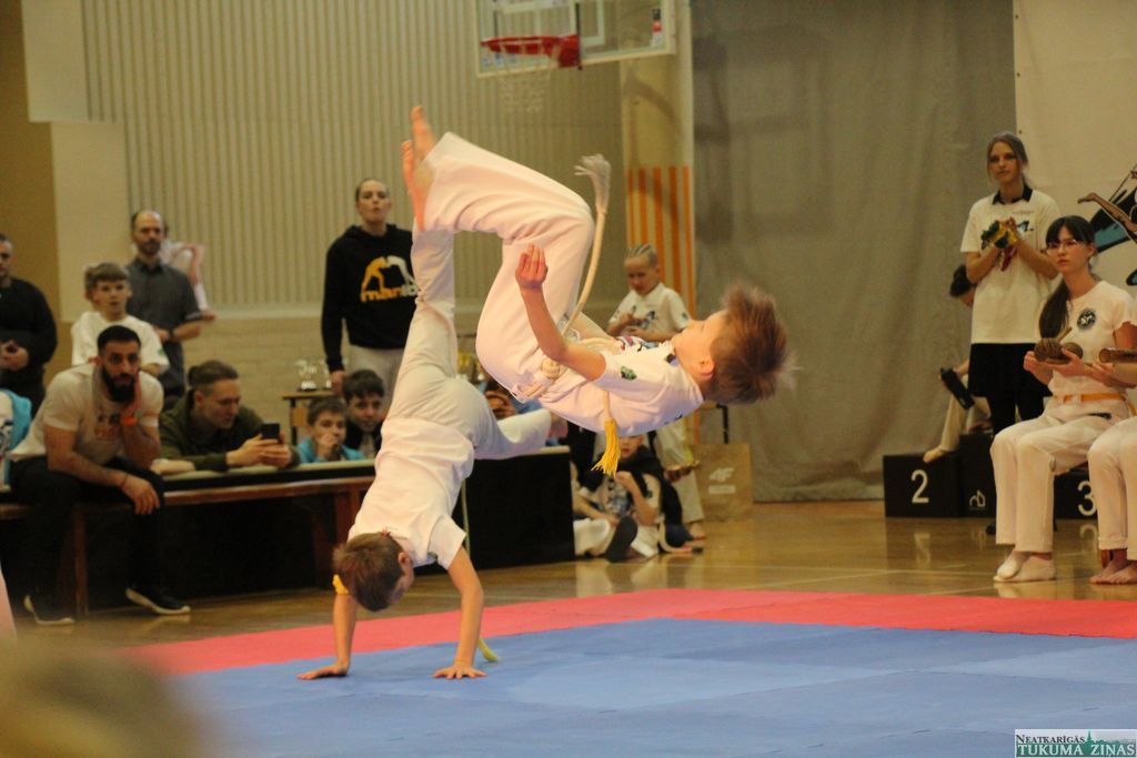 kapoeiras sacensībās Tukumā