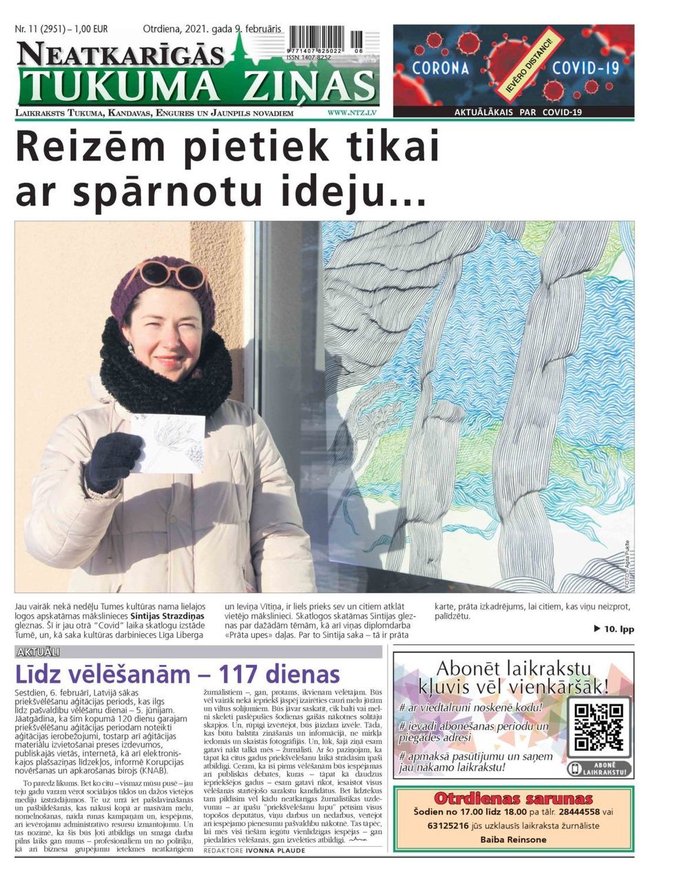 9. februāra laikraksta apskats