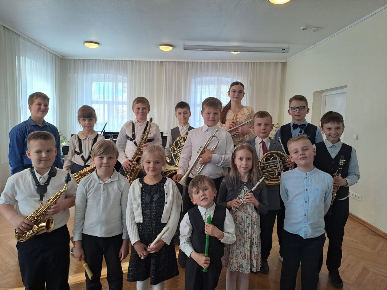 Tukuma mūzikas skolas pirmklasniekiem – pirmais koncerts