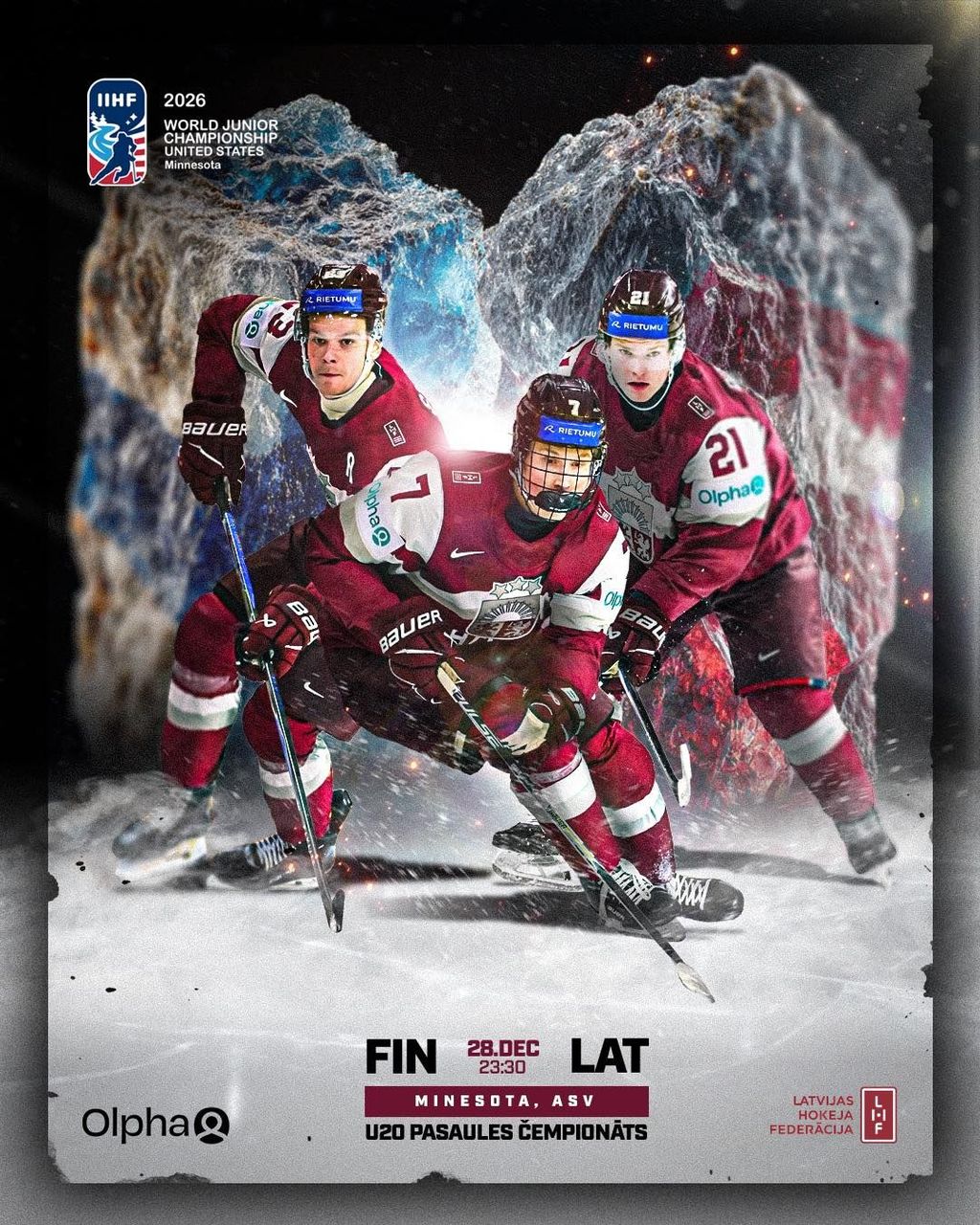 U-20 izlase un Markuss Sieradzkis turpina cīņu