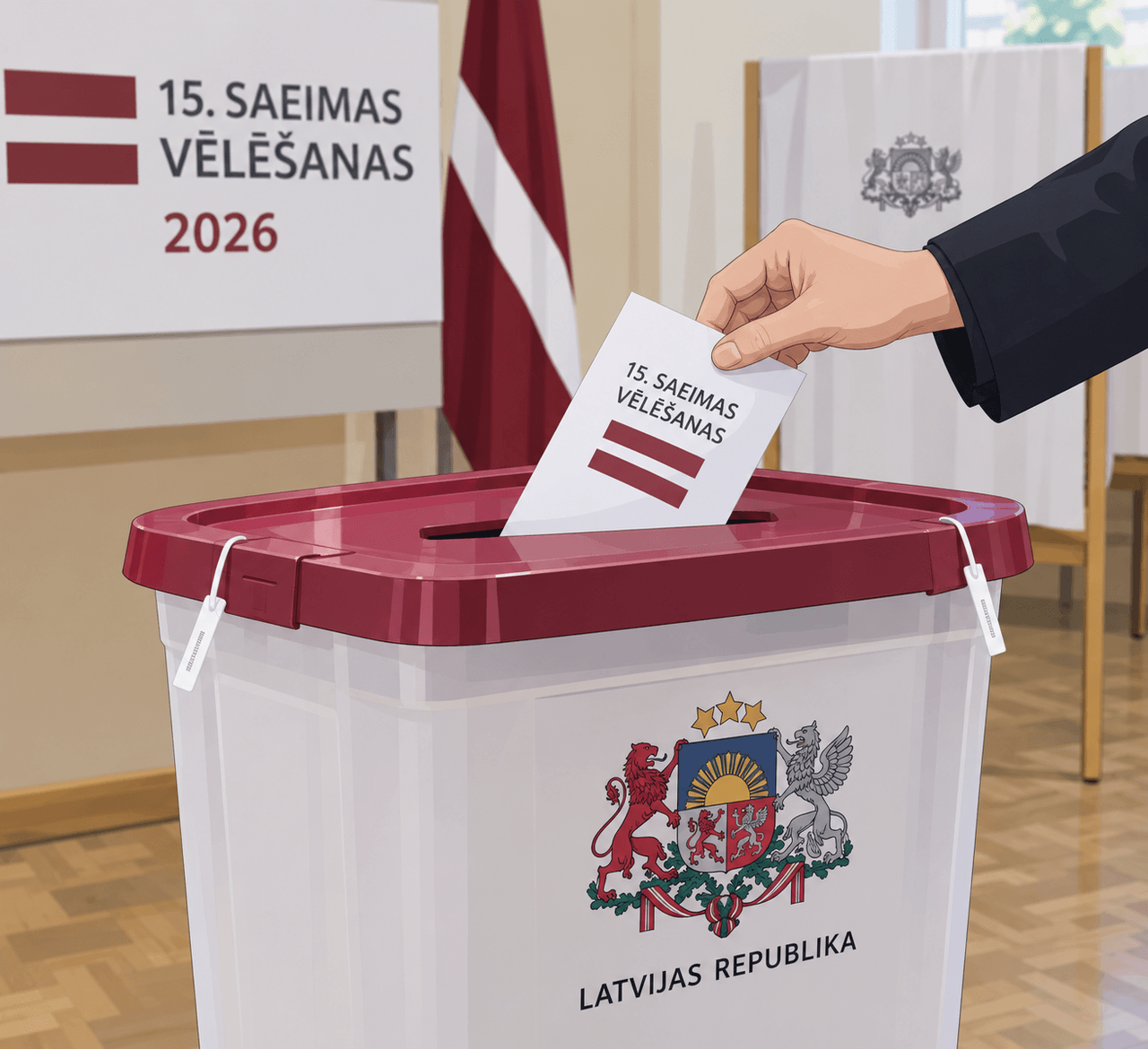 Es – par! Par valsti, par Latviju!