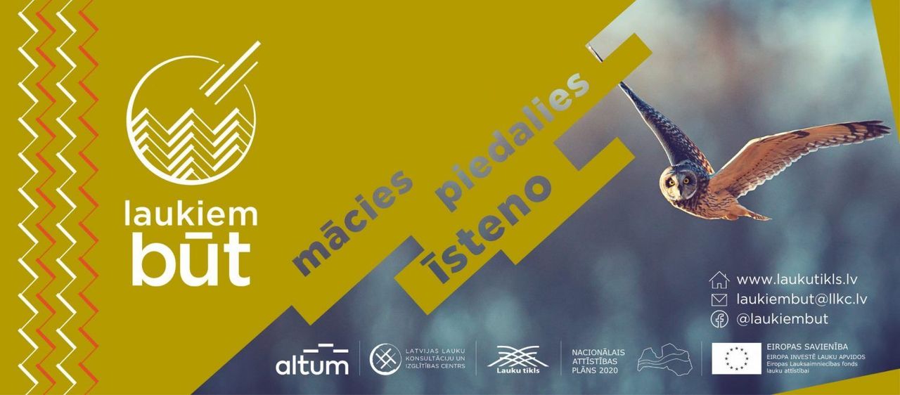 Sāksies “Laukiem būt!” jaunā mācību sezona