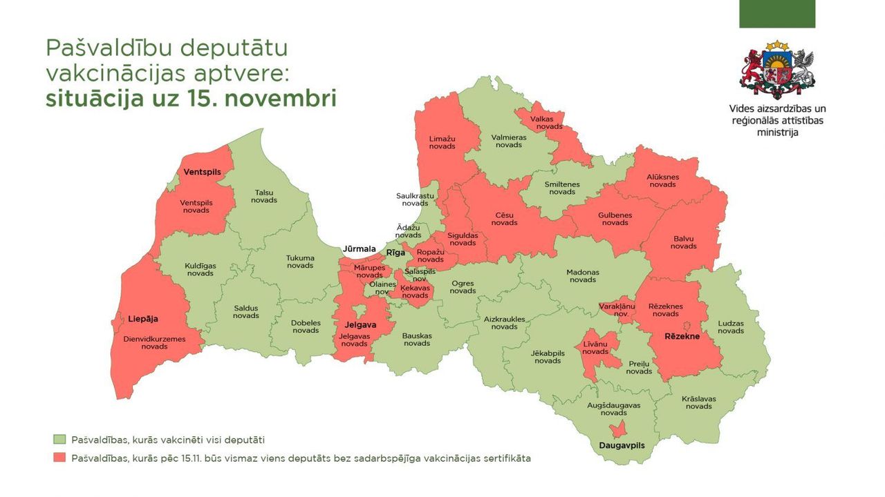 Cik deputātu vakcinēts?