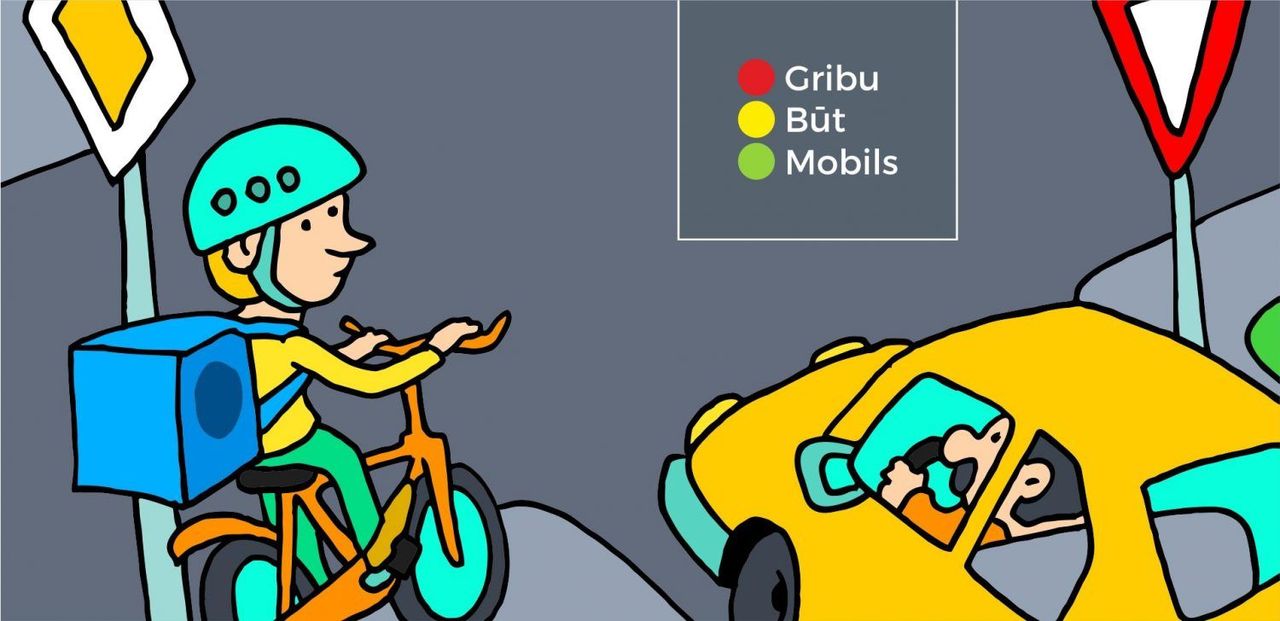 Skolēnus un pedagogus aicina pieteikties projektam «Gribu būt mobils»