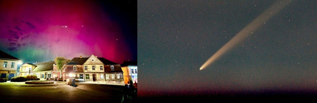 Atbalss no Ziemeļblāzmas. Gaidām komētu!