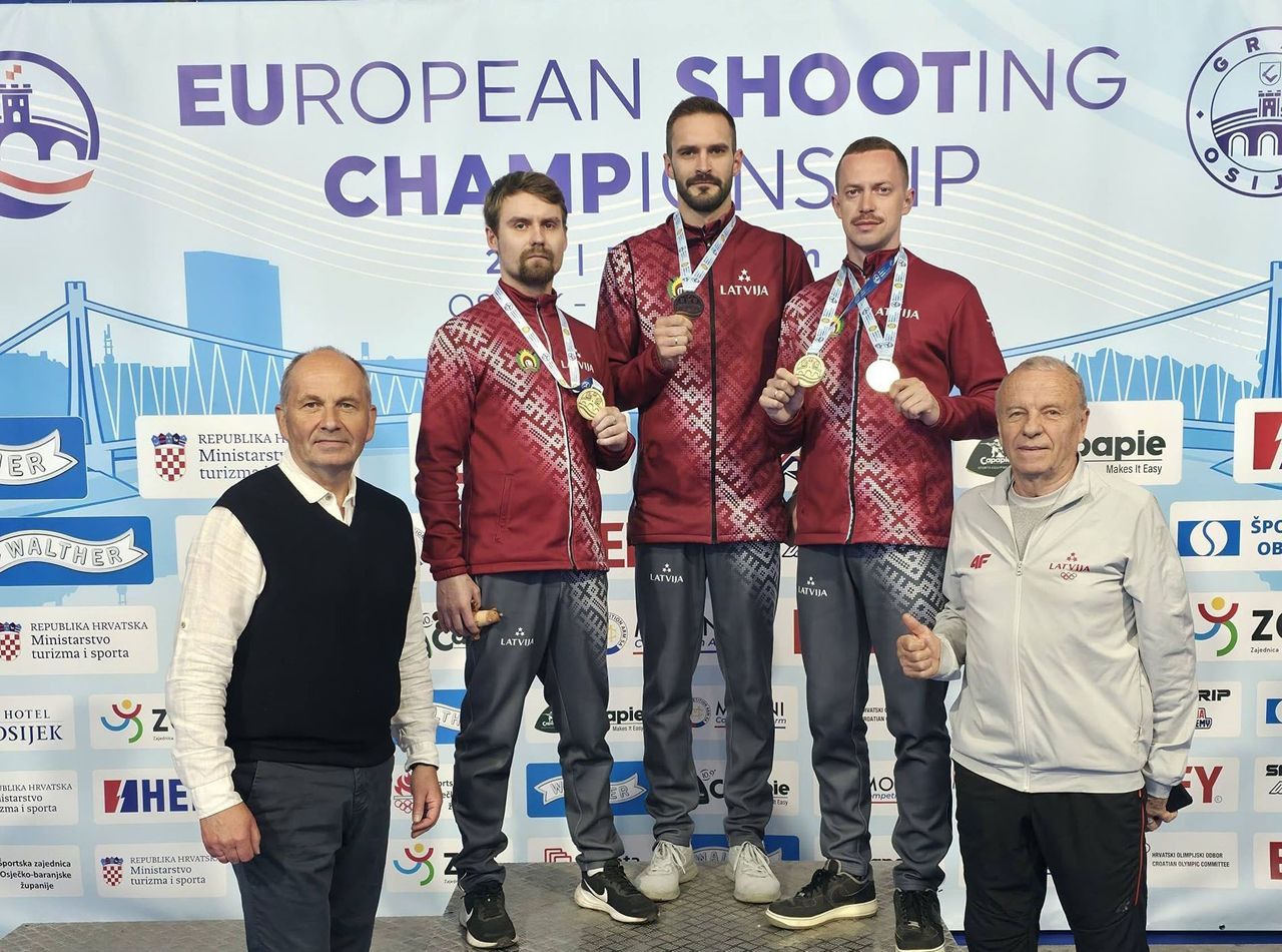 Mūsu šāvēju panākumi Eiropas čempionātā