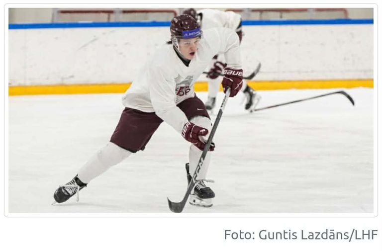 U-20 hokeja izlases rindās – tukumnieks