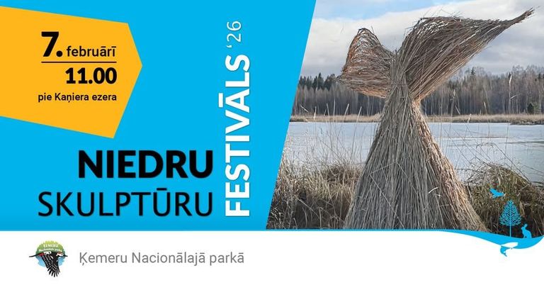 Mitrāju dienas ietvaros būs arī Niedru skulptūru festivāls Kaņiera ezerā  