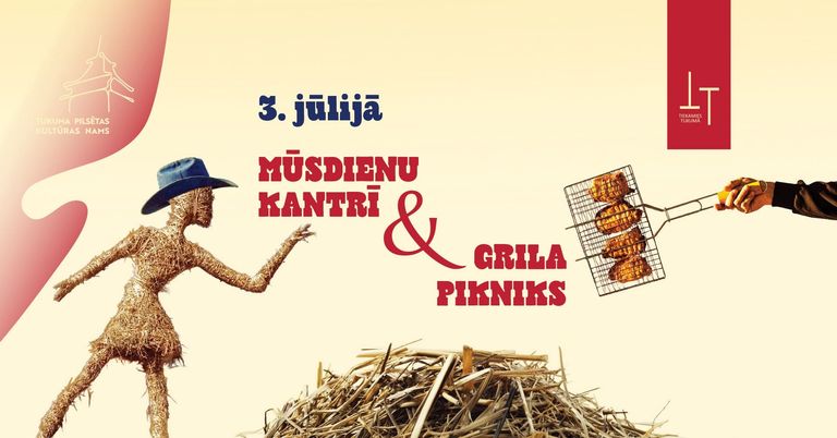 MŪSDIENU KANTRĪ & GRILA PIKNIKS Tukumā