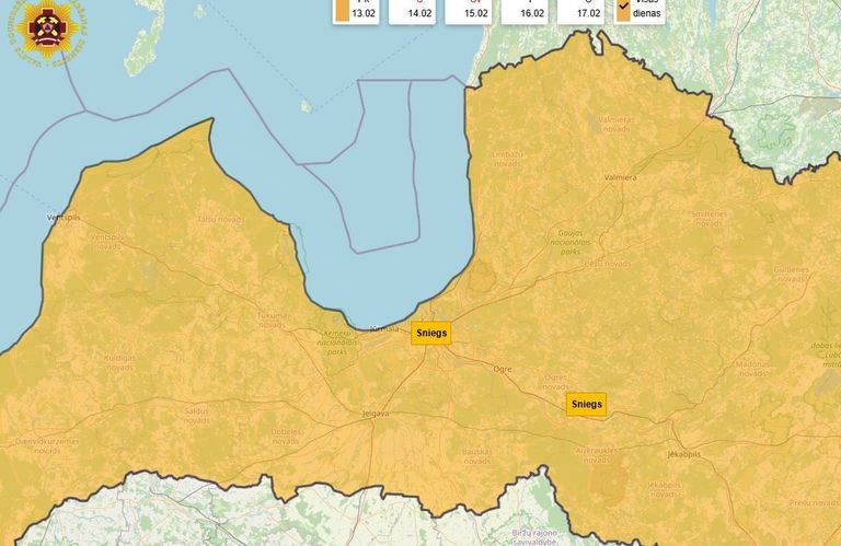 Sniga sniegi putināja...