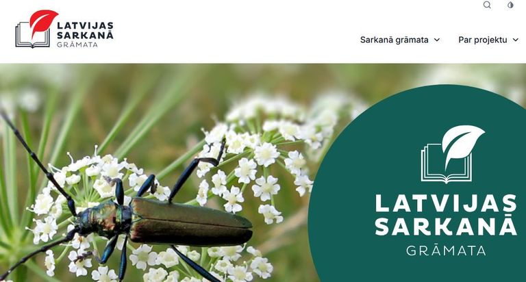 Izdota jauna Latvijas Sarkanā grāmata 