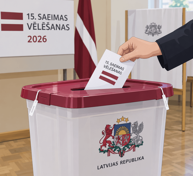 Es – par! Par valsti, par Latviju!