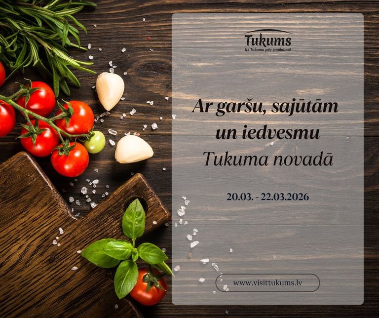 Pavasara saulgriežiem tuvojoties Tukuma novadā!